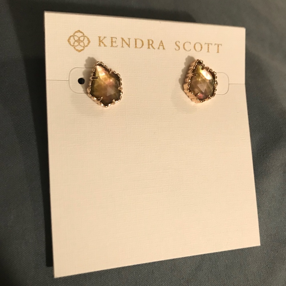 Kendra Scott Tessa Studs - Brown Mother of Pearl